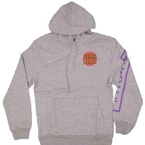 Gray Venice Beach Hoodie